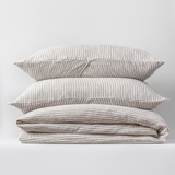 The Cloud Duvet Set - Pinstripe