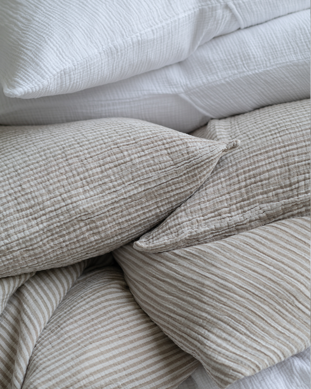 Soft, breathable, and perfectly textured.