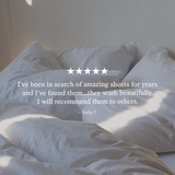 The Crisp Duvet Cover - Chalk