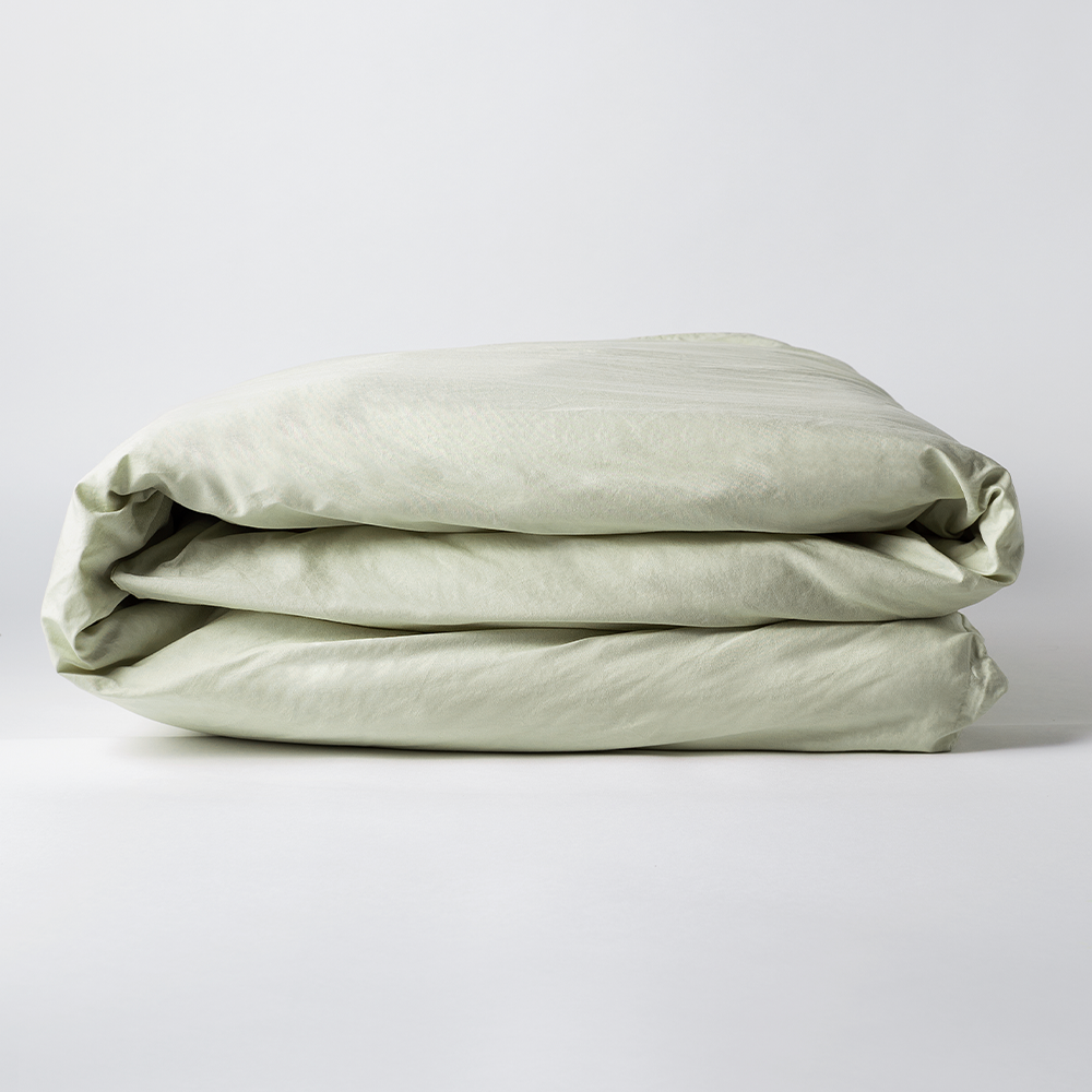 The Crisp duvet cover - sage