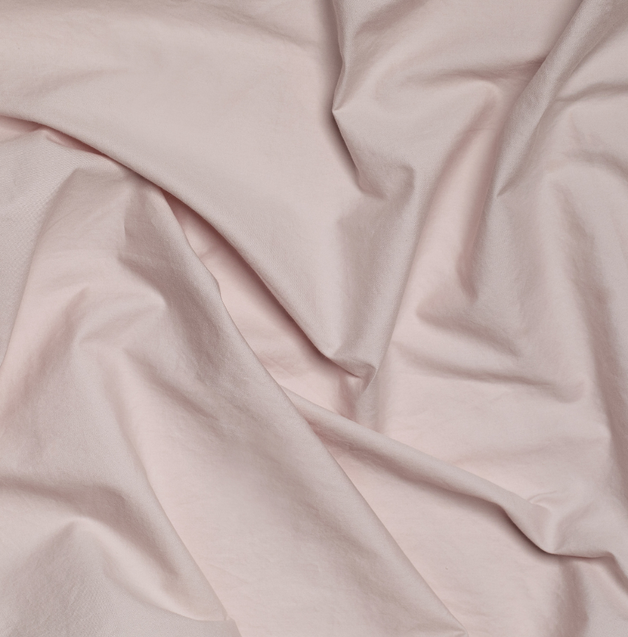 Percale cotton bedding - Lilac - Sustainable bed linens