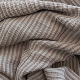 The Cloud Duvet Set - Rosewood Stripe