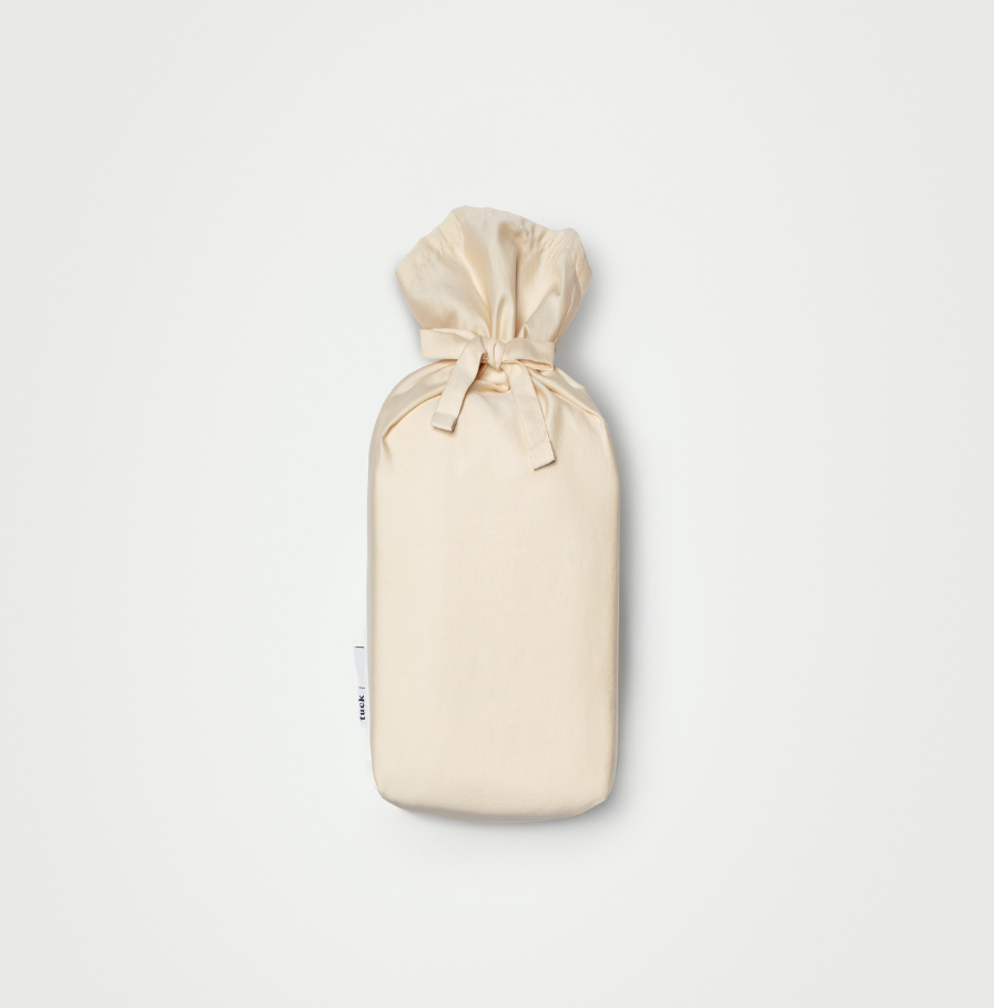 Crisp crib bedsheet - Pearl - Breathable percale cotton