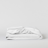 The Crisp Fitted Sheet - Chalk
