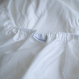 The Crisp Fitted Sheet - Chalk