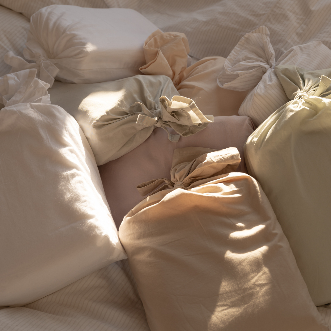 Designer bedding bundles from Tuck. 