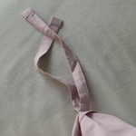 Percale cotton duvet detail - Lilac - Sustainable bedding