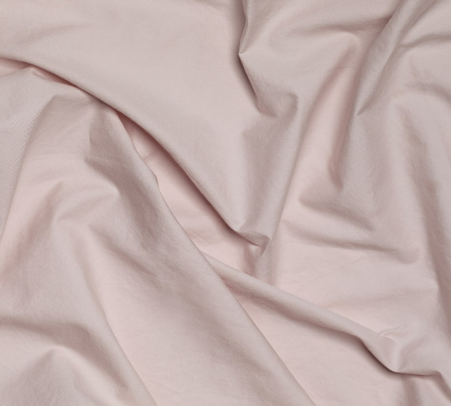 Percale cotton bedding - Lilac - Breathable and cool