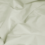 Percale cotton pillow cases - Sage - Breathable bed linens