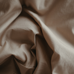Percale cotton - Sand - Smooth and silk-like fabric